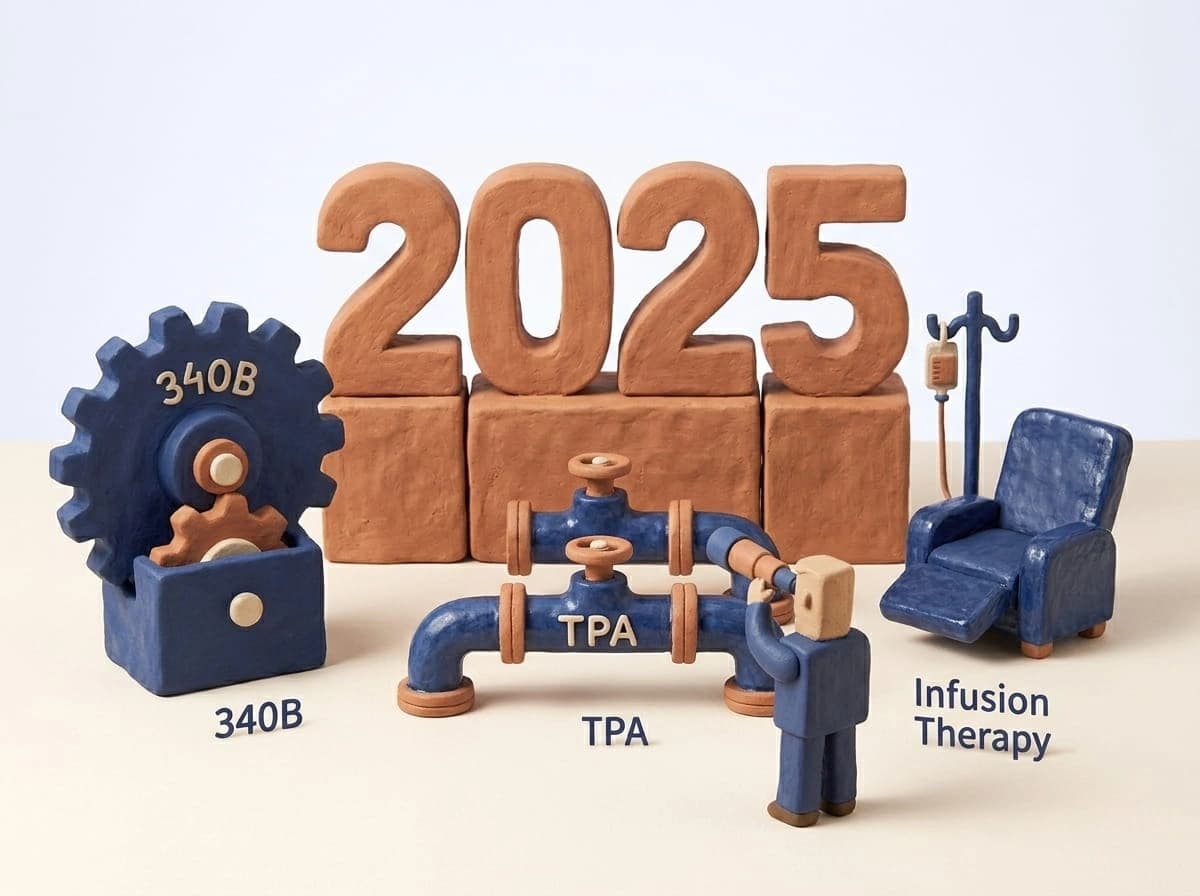 Strategy planning for 340B, TPA, and infusion therapy trends in 2025