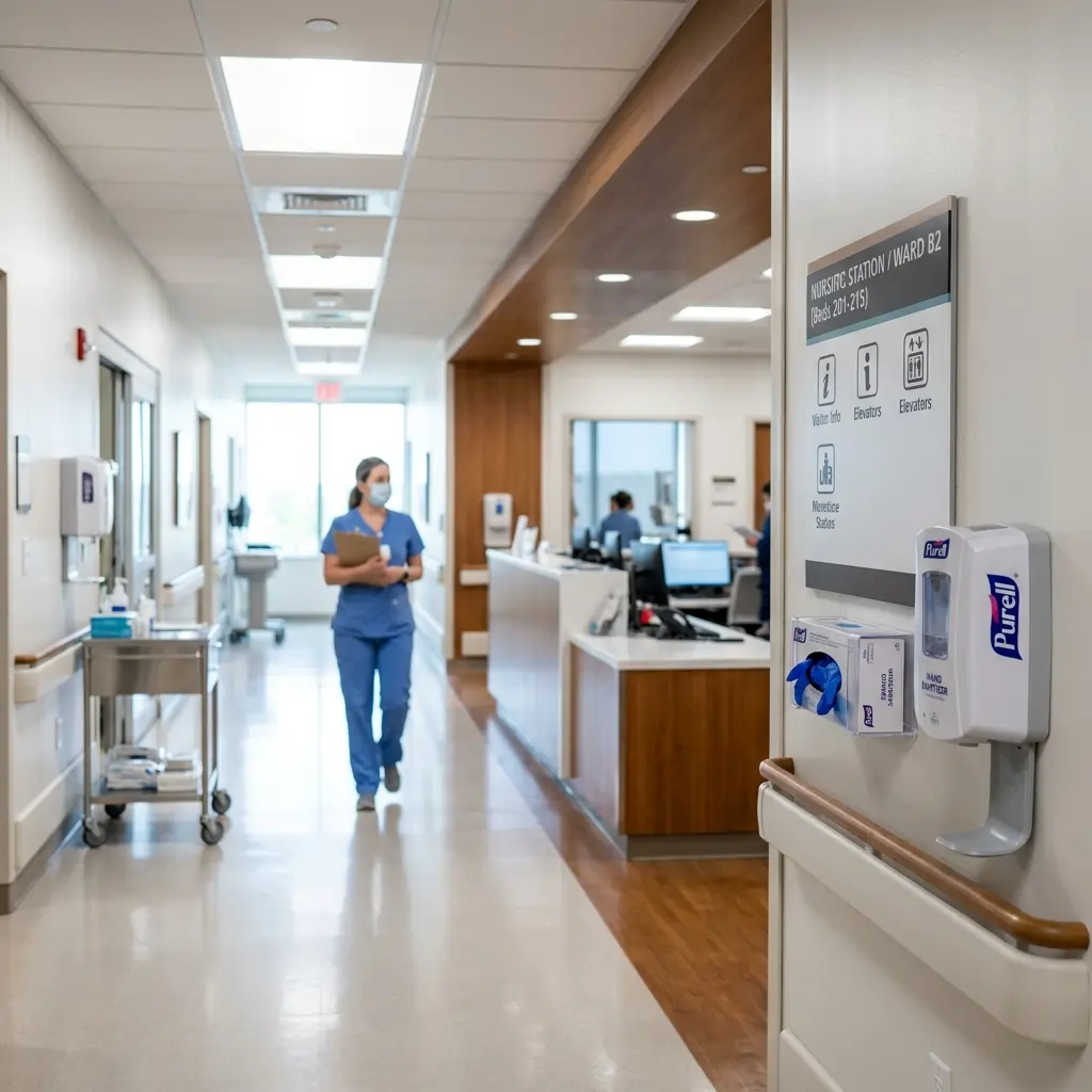 Healthcare facility background